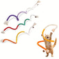Cotton Rope Cat Toys For Indoor Cats, Interactive Cat Rope Toys With Silvervine Fruit For Cats And Kittens, Handmade Pet Chew To