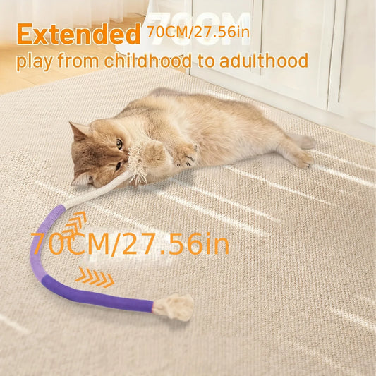 Cotton Rope Cat Toys For Indoor Cats, Interactive Cat Rope Toys With Silvervine Fruit For Cats And Kittens, Handmade Pet Chew To